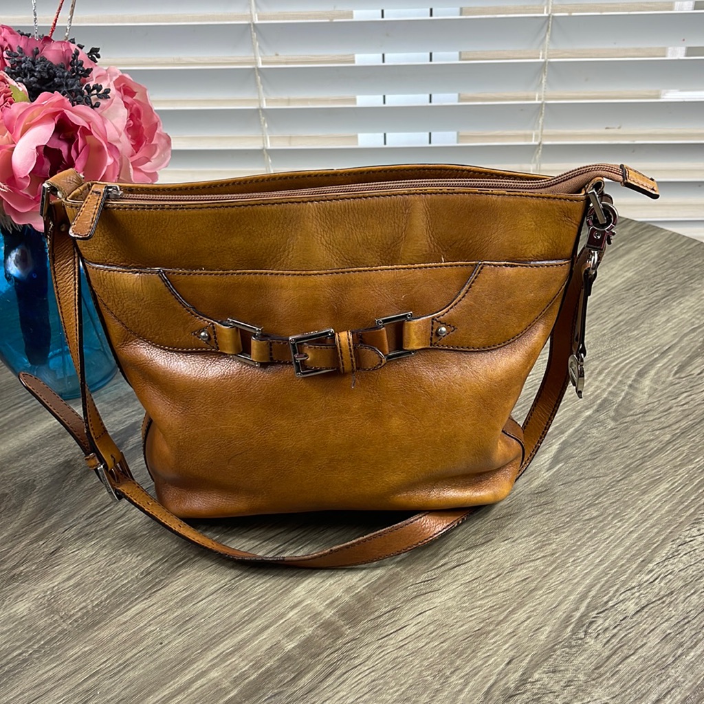 Etienne Aigner Brown Leather Bag